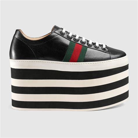 zapatos gucci mujer plataforma|women's gucci platform shoes.